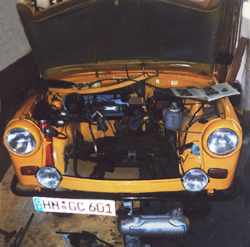 K&uuml;bel ohne Motor und Getriebe