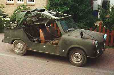 Ich kann mir heute nur noch schwer vorstellen das mein Trabi mal so aussah