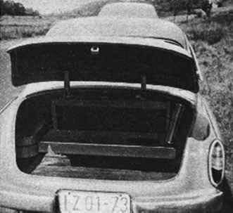 Der ger&auml;umige Kofferraum