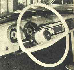 Lenkrad und Lichthupe