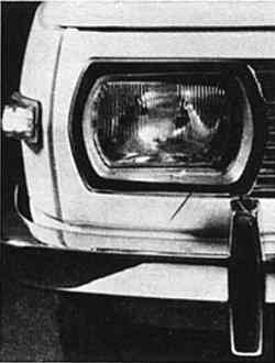 Scheinwerfer mit Verstellung